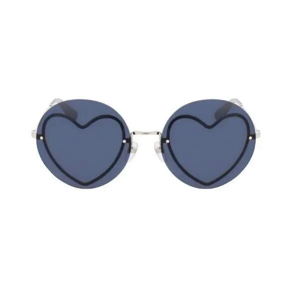 Marc Jacobs Round Shape 59MMAcetate Sunglasses With Gold Hearts For Wo…